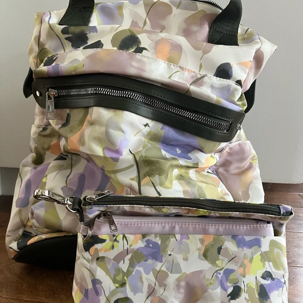 Floral Multi-Color Backpack - Picture 2 of 7